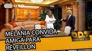 Melania convida amiga para Réveillon | Donos Disto Tudo