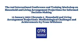 13 January 2022 | Keynote 2 | The 2nd International Conference and Training Workshop