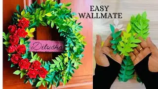 How To Make beautiful Wallmate With Your Name  (Include English Sub)#wallhanging #diy #craft