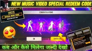Music video Special Redeem Code | Music Video Milestone Rewards Free Fire Max | FF Max Music Video