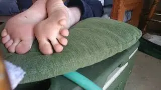 Dirty boy soles ouside