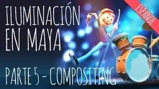 Cómo Iluminar y Renderizar en Maya - Parte 5