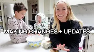 MAKING CHANGES + LIFE LESSONS, Home Update, Rainbow Pancakes + Weekend with us ♥️