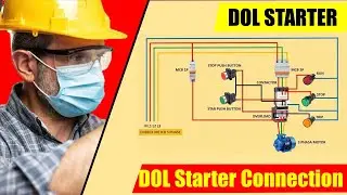 dol starter connection | DOL Starter Connection with Indicator