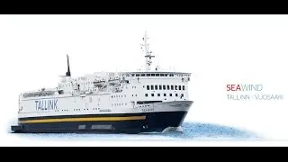 Tallink SeaWind ferry Helsinki - Tallinn 40 ton drive in - out on second floor