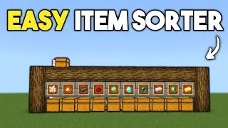 Ultimate Minecraft Item Sorter Tutorial - Organize Your Chests with Ease!