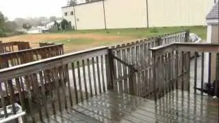 Documenting Hurricane Sandy Making Land In Salisbury Maryland