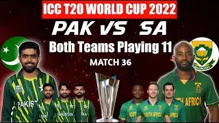 Pakistan Vs South Africa Playing 11 T20 World Cup 2022 | Pak vs sa playing 11 ICC T20 World Cup