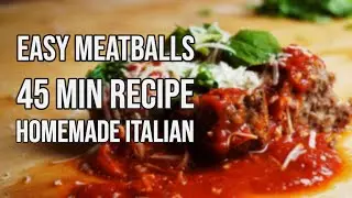 Easy Italian Meatball Dinner Recipe at Home | Ezy Meals