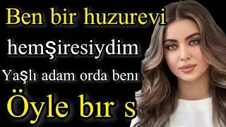 Geçecek bir hikaye:Ben bir huzurevi hemşiresiydim...
