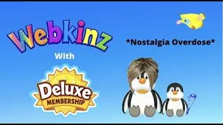 Playing Webkinz as a Deluxe Member for the First Time (Ms. Birdy Time Traveler?)