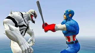 Captain America vs Anti-Venom | Venom 2 2021 | Venom Let There Be Carnage | Flip Book Artist 2021