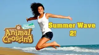 Summer Wave 2 update Animal Crossing #acnh