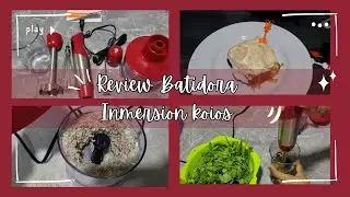 Unboxing Christmas Gift 🎄 Temu | Testing Koios 5 in 1 Hand Blender Immersion Blender