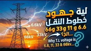 Why T.L voltage is 6.6,11, 33 & 66kv... | لية جهود خطوط النقل 6.6 و 11 و 33 و 66 ...الخ