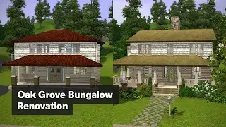 Transforming This Craftsman House • The Sims 3 House Design [Speed Build Renovation]