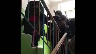 Задержание сторонников террористов.