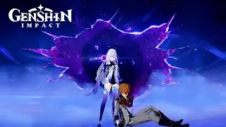 First met with Skirk | Genshin Impact 4.2 Cutscene JP Dub