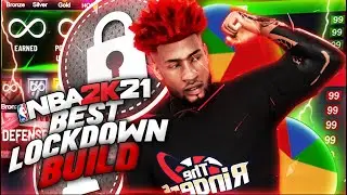 THIS LOCKDOWN BUILD IS BROKEN!! STAX REVEALS THE BESTLOCKDOWN BUILD IN NBA 2K21!! BEST BADGES 2K21!