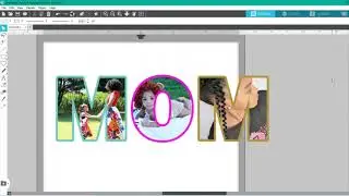 Turn Pictures into font shapes. Silhouette Studios (Cameo)