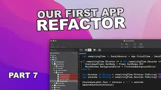 Our First App Refactor - Countdown Part 7