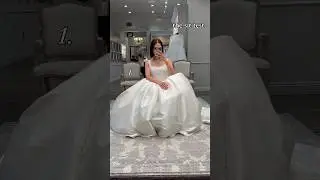 The Sit Test in Nicole and Felicia Couture Wedding Dresses!