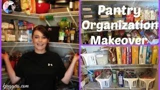 Kitchen Organization: Pantry Organization & Makeover!