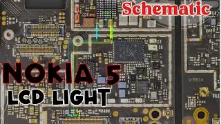 Nokia 5 LCD light