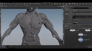 Houdini  character сreation.Find Shortest Path , Remesh to Grid