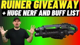 War Robots Ruiner Giveaway | Huge Nerfs and Buffs Coming