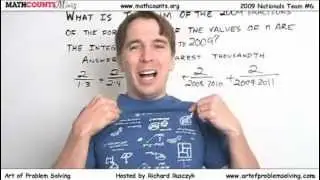 MATHCOUNTS Mini #9(Part1) - Seeing Patterns to Make Problems Easier