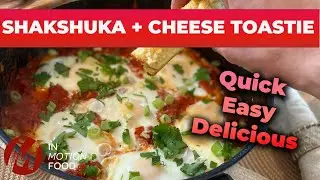 Shakshuka + cheese toastie - The perfect combo.