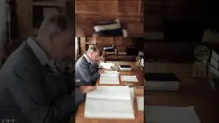 Atatürk Çankaya'da Çalışıyor