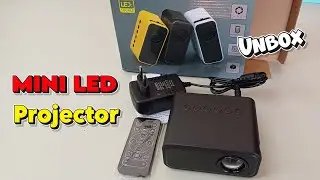 Unboxing the Portable MINI LED Projector! First Look & Ports