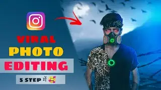 Instagram viral photo editing tutorial || SA PICTURES ||
