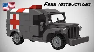 LEGO Dodge WC 54 Free Instructions [MOC]