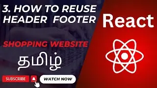 How to Create Reusable Header and Footer Components in React | Real-World Example