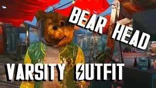 Fallout 4 - Mascot Head & D B Tech Varsity Uniform - Unique Outfit Location Guide