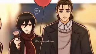 Attack on Titan Stars ⭐️🎥🎬 part 29 ( Eremika )( Eren x Mikasa )