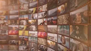 Video Wall Logo Opener - After Effects Free Template