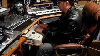 Asterix Music making a beat from scratch .
