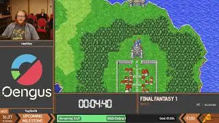 Final Fantasy 1 | Boost% Speedrun by nashlax | BSG Marathon 37