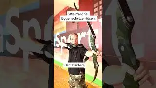 🏹 Lösetypen Vol. II 👑 #archery #sports #fun #ytshorts #bogenschießen