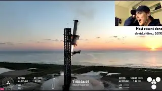 My Reaction to Starship Flight 5 Catch and Re-entry