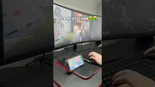 The prototype vs the final product…🤩