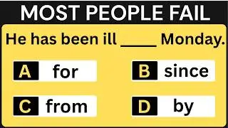 English Grammar Quiz | 24 English Grammar Questions | Can You Score 24/24? 