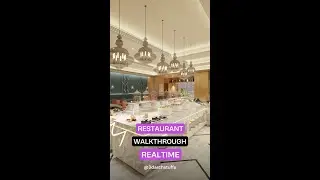 Restaurant Realtime in Unreal Engine 5.1 Baked Lighting.