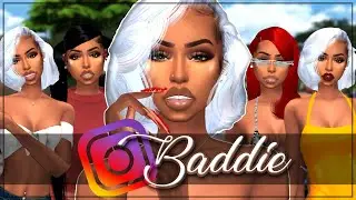 How To Make An IG Baddie In The Sims 4 + LookBook | Sim Download + CC Links