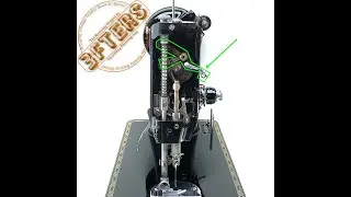 SINGER 201 & 201-2 how to replace the take up lever