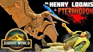 Mattel Jurassic World Rebirth Dr. Henry Loomis & Pteranodon story pack Review!!!